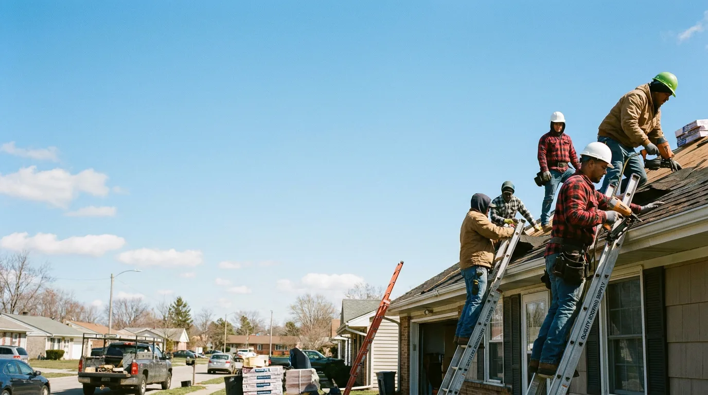 Roofing in New Weston, OH near me